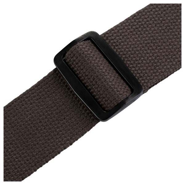 Levys 2" Cotton Guitar Guitar Strap, Brown Length Adjuster