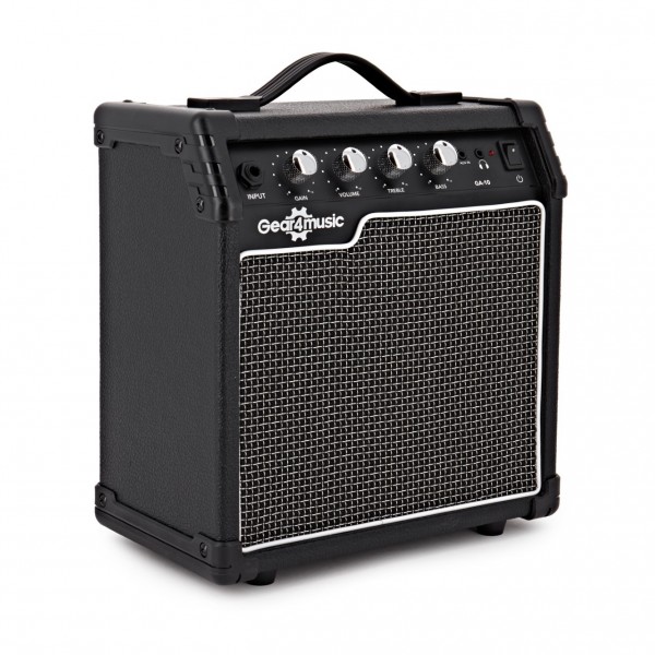 3/4 LA Electric Guitar + Amp Pack, Wine Red
