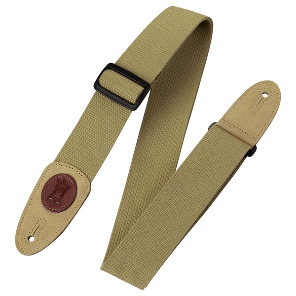 Levys 2" Cotton Guitar Strap, Tan