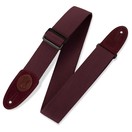 Levy's MSSC8-BRG 2" Cotton Guitar Strap, Burgundy