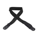 Levy's M8POLY-BLK 2" Polypropylene Guitar Strap w/ Poly Ends, Black