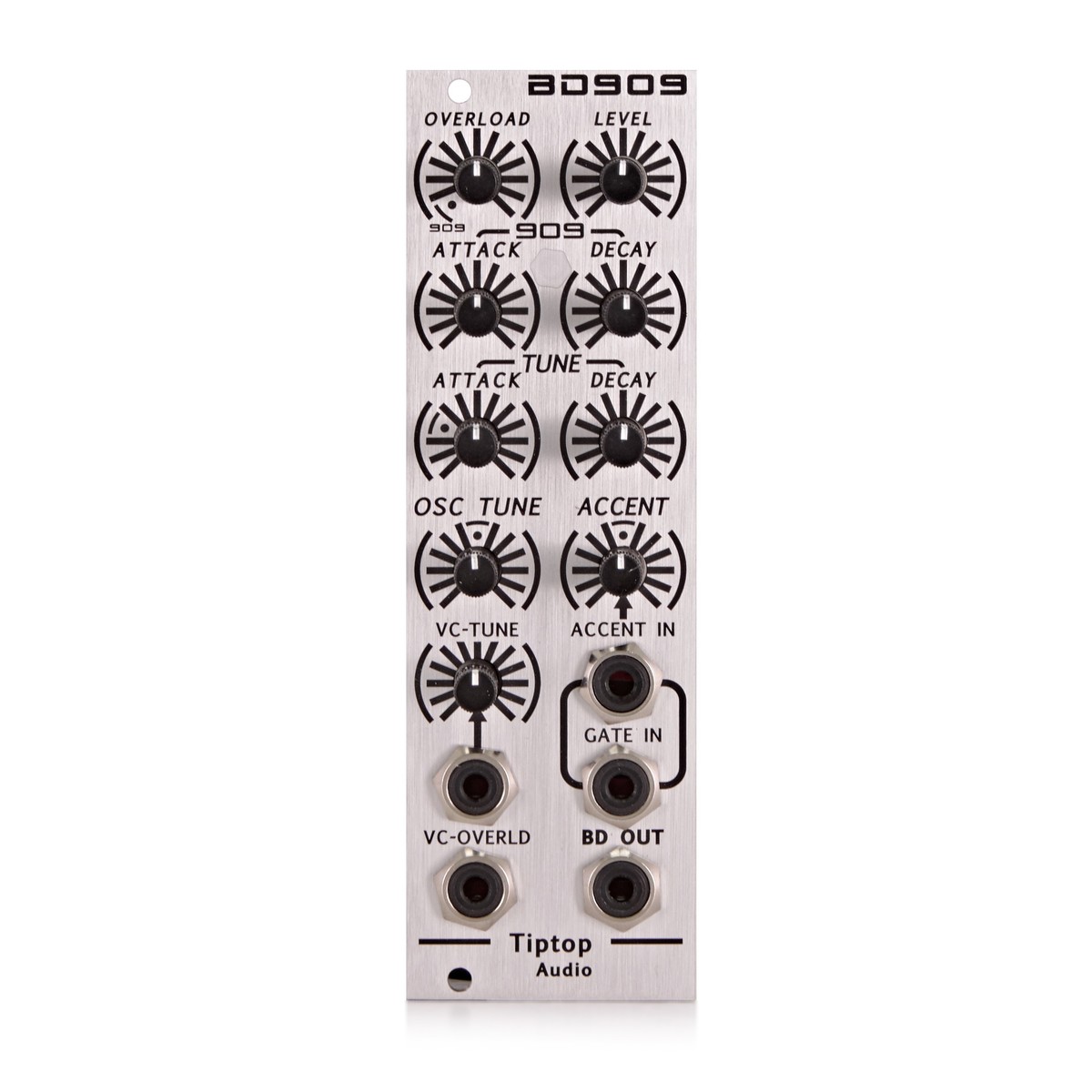 Tiptop Audio BD909 Analog Bass Drum Module (8HP) Gear4music