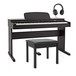 DP-6 Piano Digital Gear4music con Banqueta y Auriculares