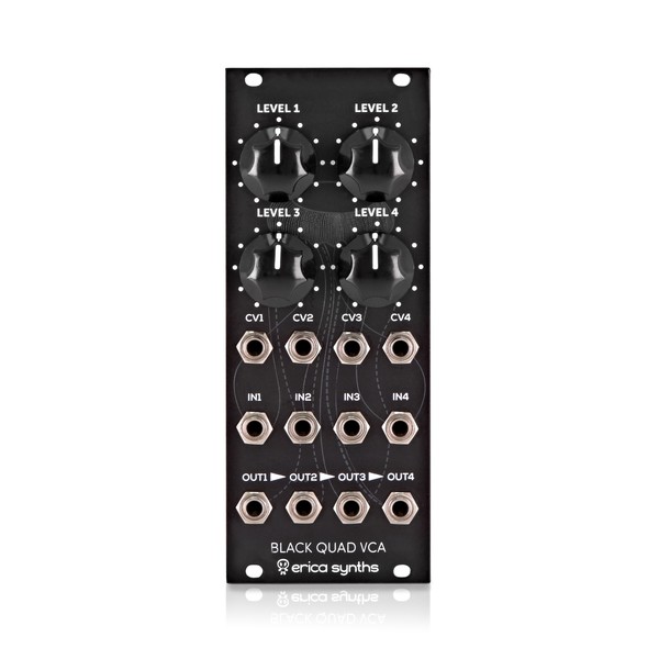Erica Synths Black Quad VCA main