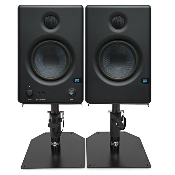 Presonus Eris 4.5 Monitors with Desktop Stands - Full Bundle