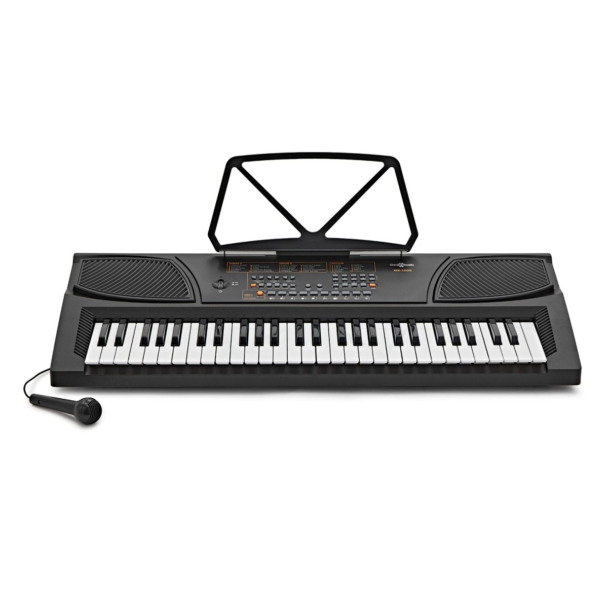 Click to view product details and reviews for Mk 1000 54 Key Portable Keyboard By Gear4music.