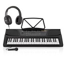 MK-1000 54-key Portable Keyboard by Gear4music, Starter Pack