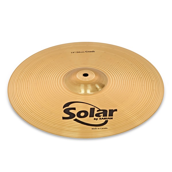 Sabian Solar 14" Brass Crash Cymbal