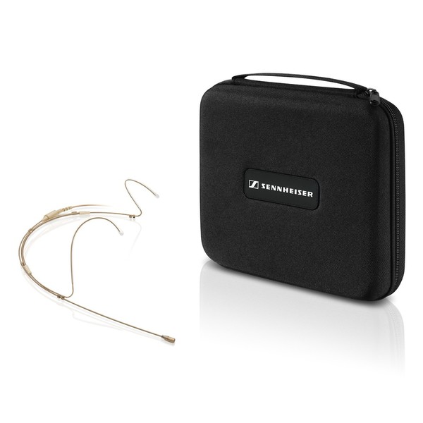 Sennheiser SL HEADMIC 1 BE Neckband Mic, Beige, Mic and Soft Case