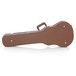 Gator GWE-LPS-BROWN Economy Single Cutaway Electric Guitar Case, Rear