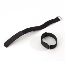 Adam Hall Hook and Loop Cable Tie 160 mm x 16 mm, Black