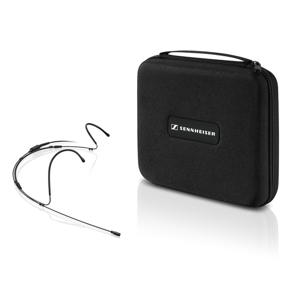 BK Omnidirectional Neckband Mic, Black, Mic and Soft Case