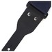 Richter Racoon Series 1478 Guitar Strap, Blue/Black - Connector