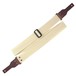 Richter Racoon Series 1480 Guitar Strap, Beige/Brown - Front