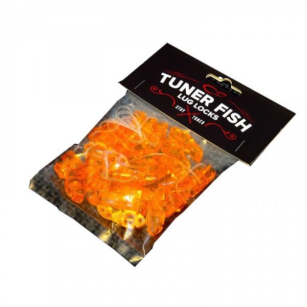 Tuner Fish Lug Locks Orange 24 Pack - Main Image