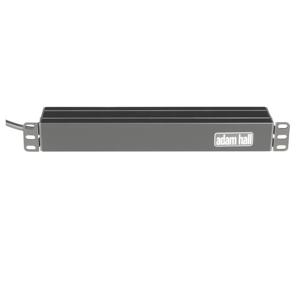 Adam Hall 19'' EU Power Strip, 4 Sockets Back Panel