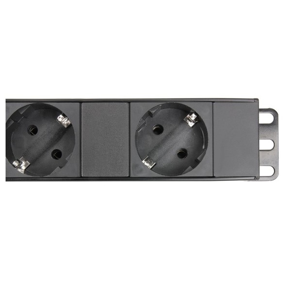 Adam Hall 19'' EU Power Strip, 4 Sockets Sockets
