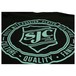 SJC Drums Seafoam Green Round Logo T-shirt, Black, XXXL - Close Up