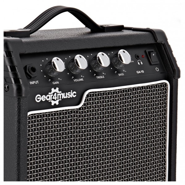 LA Left Handed Electric Guitar + Amp Pack, Sunburst