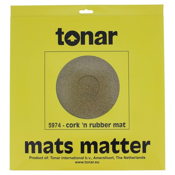 tonar Cork and Rubber Mat - Main