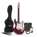 LA Electric Guitar Red, 10W Guitar Amp & Accessories