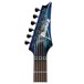 Ibanez RG1070PBZ Premium 2018, Cerulean Blue Burst headstock