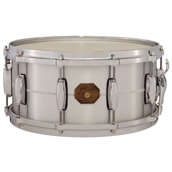 Gretsch G4000 Series Snare Drum 14 x 6.5 Chrome Over Brass Shell