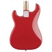 Squier Bullet Stratocaster HT, Fiesta Red rear close up view