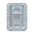 Adam Hall Large Lid Stay with Hinge, Rivet Protection and Click Stop