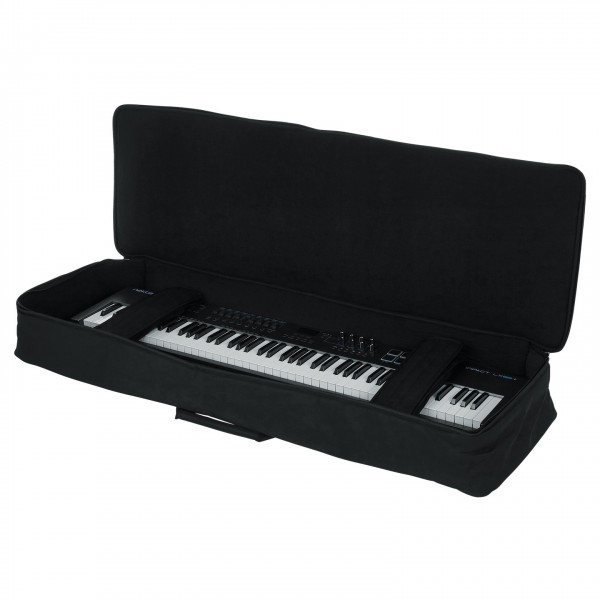 Gator GKB-88 88 Key Keyboard Gig Bag - Angled Open