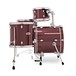 Pearl Midtown 4 Piece Compact Shell Pack, Black Cherry Glitter