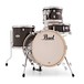 Pearl Midtown 4 Piece Compact Shell Pack, Black Gold Sparkle