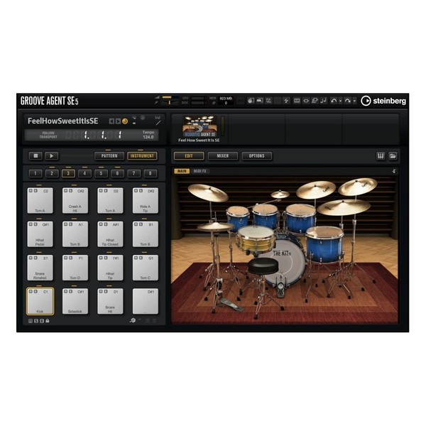 Steinberg Cubase Pro 10, Education - Groove Agent 5