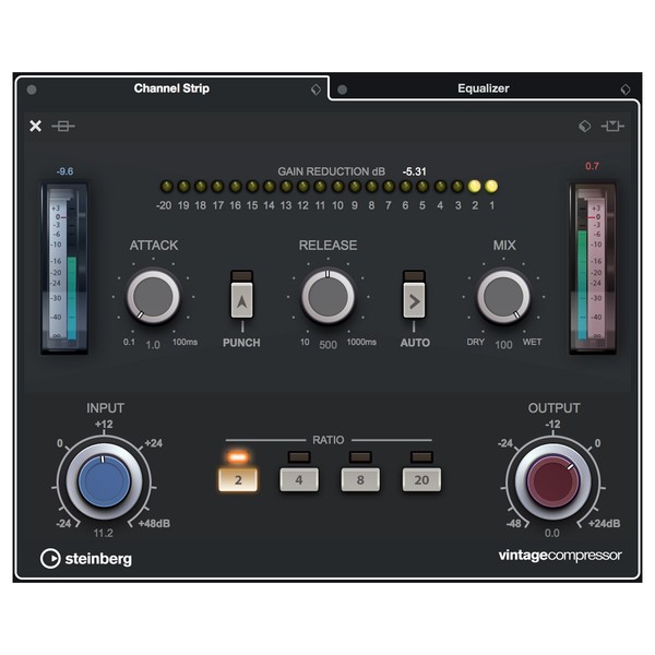 Steinberg Cubase Pro 10, Education - Channel Strip Vintage