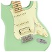 Fender American Performer Stratocaster HSS MN, Satin Surf Green - body