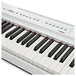 Yamaha P125 Digital Piano, White logo