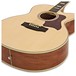 Jumbo Electro Acoustic Guitar by Gear4music, Natural - Box Opened