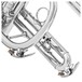 Prelude by Bach CR710 Student Bb Cornet, Silver Plate