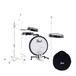 Pearl Compact Traveler Shell Pack w/10'' and 14'' add on Toms and Bag - Main Image