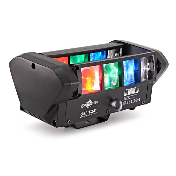 8 x 3w Bar Moving Head Light by Gear4music