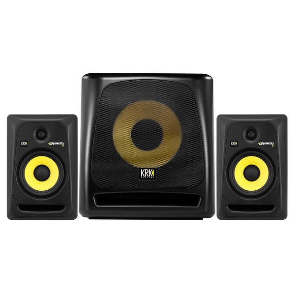 KRK Rokit RP6 G3 Pair and KRK 10s2 Sub Bundle - Main