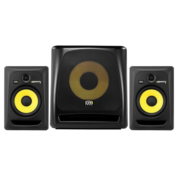 KRK Rokit RP8 G3 Pair and KRK 10s2 Sub Bundle - Full Bundle