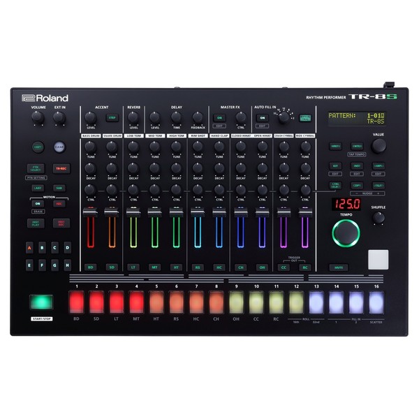 Roland AIRA TR-8S Rhythm Performer - Top