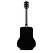 Fender FA-125 Dreadnought, Black Back View