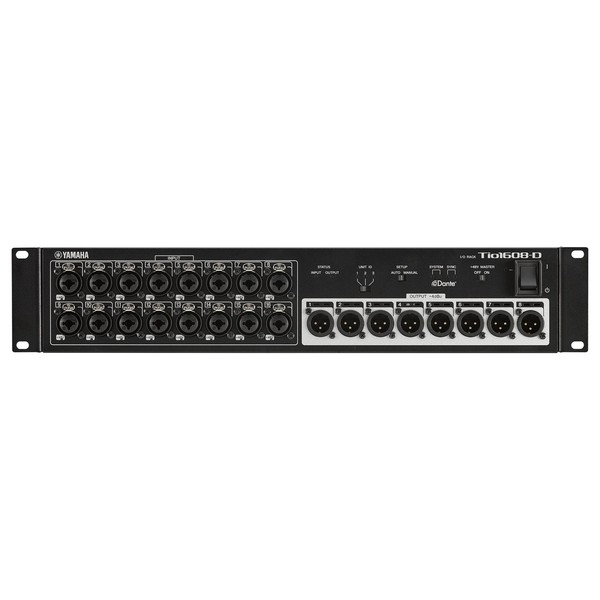 Yamaha TIO 1608-D Dante Equipped I/O Rack