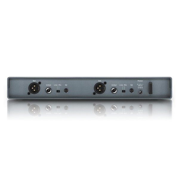 Sennheiser EM-XSW 1 Dual-Channel Stationary Wireless Receiver, E Band, Back