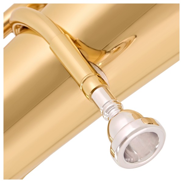 3 Valve Student Euphonium by Gear4music mouthpiece