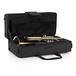 Coppergate Professional Trumpet by Gear4music case open