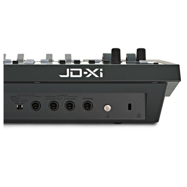 Roland JD-Xi Interactive Analog/Digital Crossover Synthesizer back close