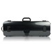 BAM 2001XL Hightech Oblong Violin Case, Black Carbon Look